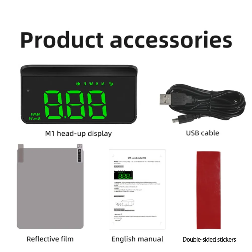 Vehicle-mounted HUD Head-up Display GPS Vehicle Speed Display Universal Car Head Up Display Speed Warning Alarm Car Accessorry
Vehicle-mounted HUD Head-up Display GPS Vehicle Speed Display Universal Car Head Up Display Speed Warning Alarm Car Accessorry