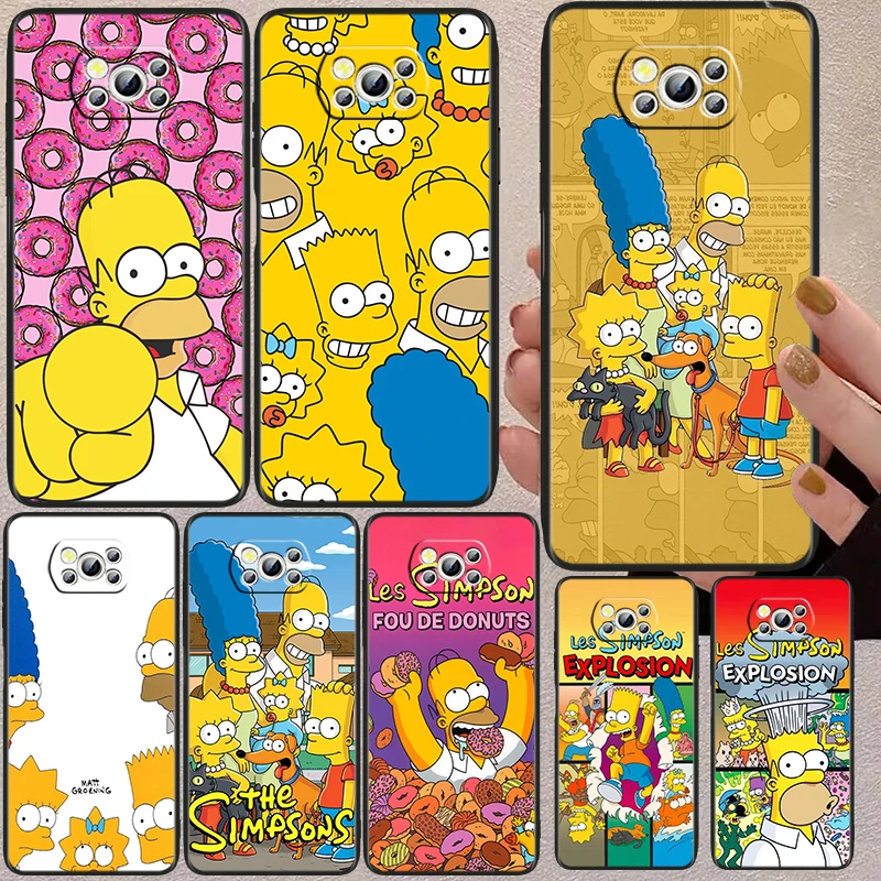 The Simpsons family cute Case For Xiaomi Mi Poco X4 X3 NFC F4 F3 GT M5 M5s M4 M3 Pro C40 C3 5G Soft Black Phone Cover
The Simpsons family cute Case For Xiaomi Mi Poco X4 X3 NFC F4 F3 GT M5 M5s M4 M3 Pro C40 C3 5G Soft Black Phone Cover