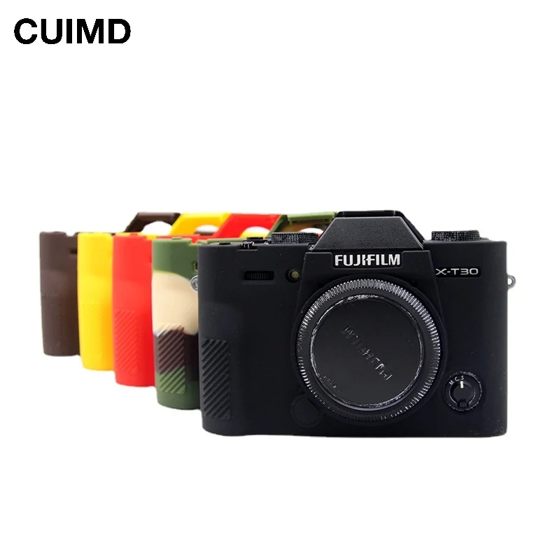 Силиконовый защитный чехол для камеры Fujifilm Fuji X-T30 XT30, защитный чехол для корпуса
Силиконовый защитный чехол для камеры Fujifilm Fuji X-T30 XT30, защитный чехол для корпуса