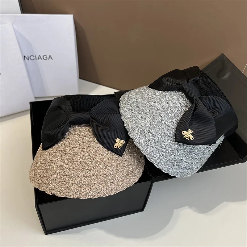 Summer Woman Bow Sun Hats Anti-UV Female Visor Empty Top Hat Hand Made Casual Shade Beach Straw Hat Outdoor Sport Baseball Caps
Summer Woman Bow Sun Hats Anti-UV Female Visor Empty Top Hat Hand Made Casual Shade Beach Straw Hat Outdoor Sport Baseball Caps