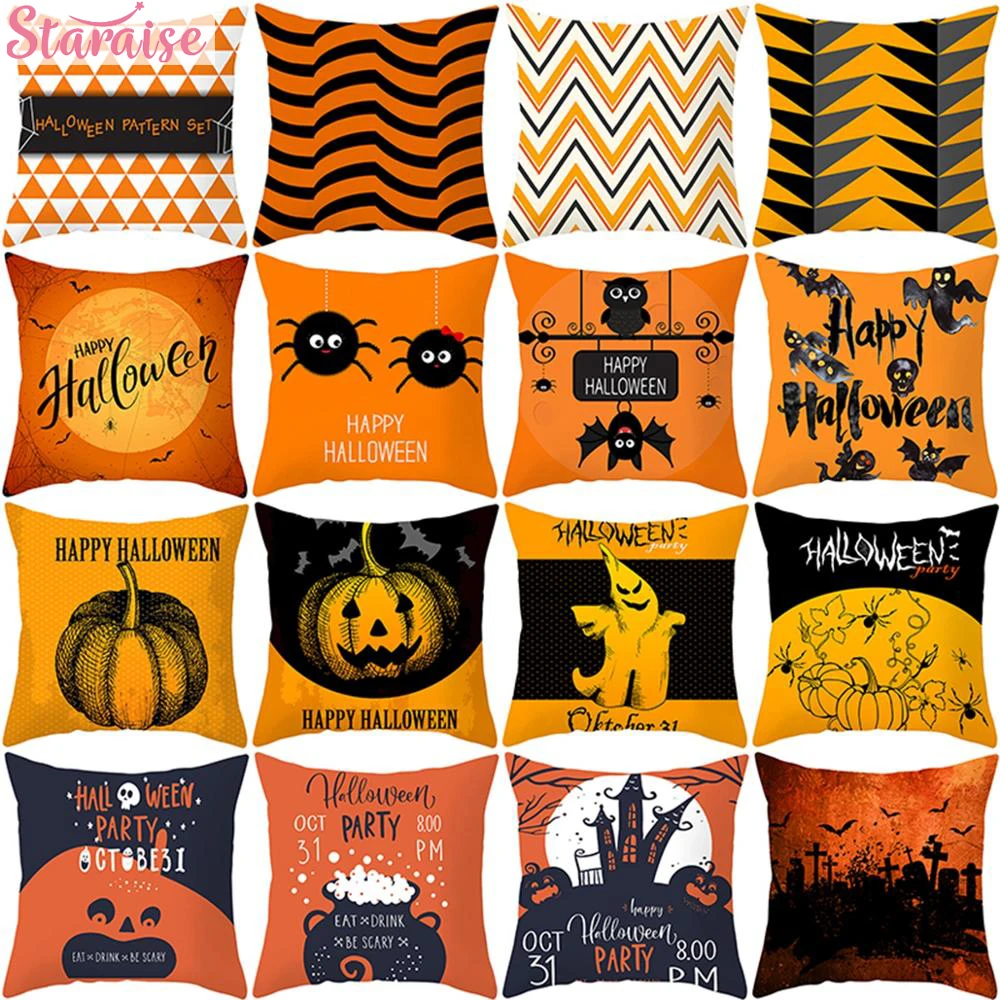 Home Decor Happy Halloween Halloween Pumpkin Print Pillowcase Party Supplies Halloween Accessories funda de almohada
Home Decor Happy Halloween Halloween Pumpkin Print Pillowcase Party Supplies Halloween Accessories funda de almohada