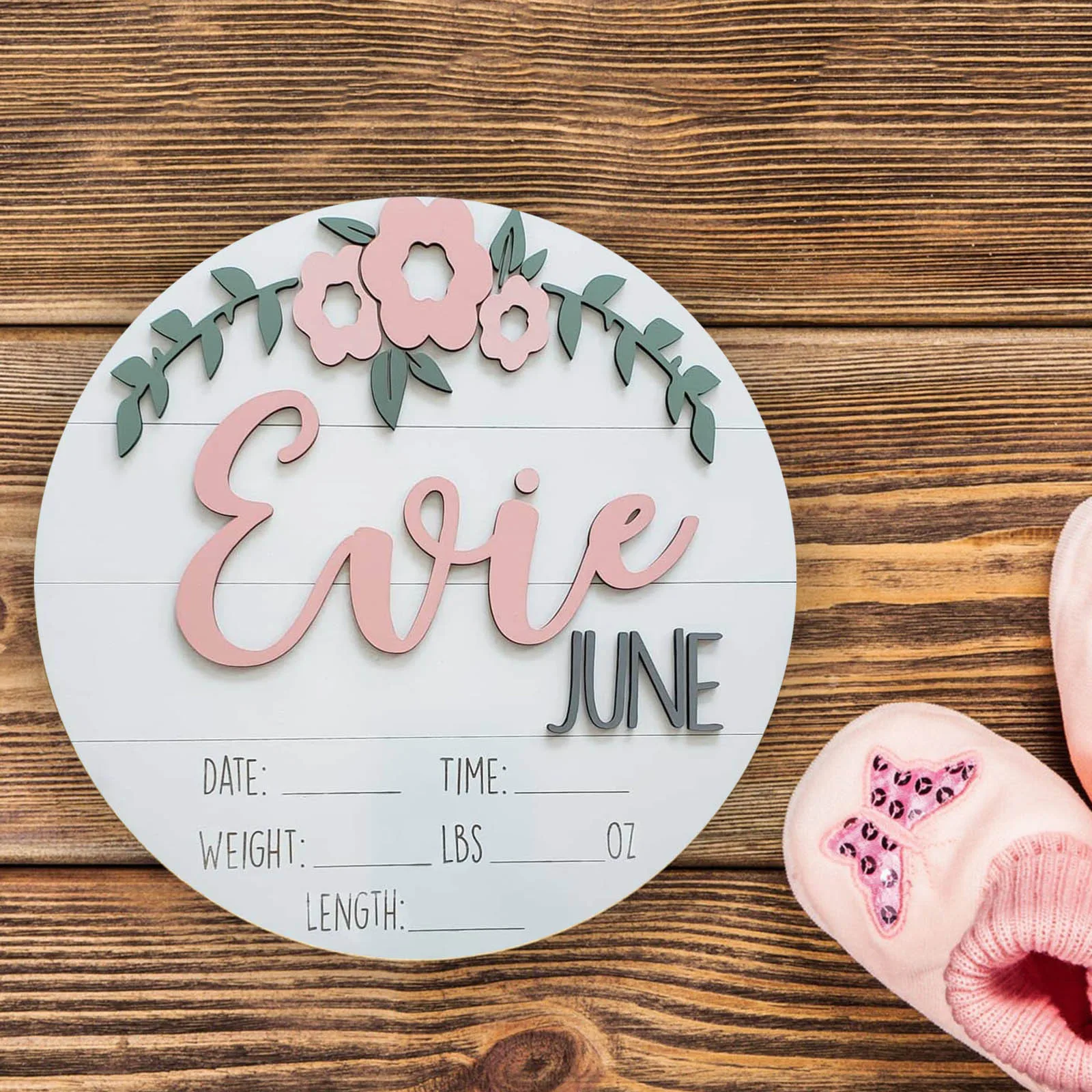 Love Door Hanger Birth Stat Sign Round Wooden Custom Baby Name Sign Girl Nursery Light Room Decorations Wall Accents for Kitchen
Love Door Hanger Birth Stat Sign Round Wooden Custom Baby Name Sign Girl Nursery Light Room Decorations Wall Accents for Kitchen