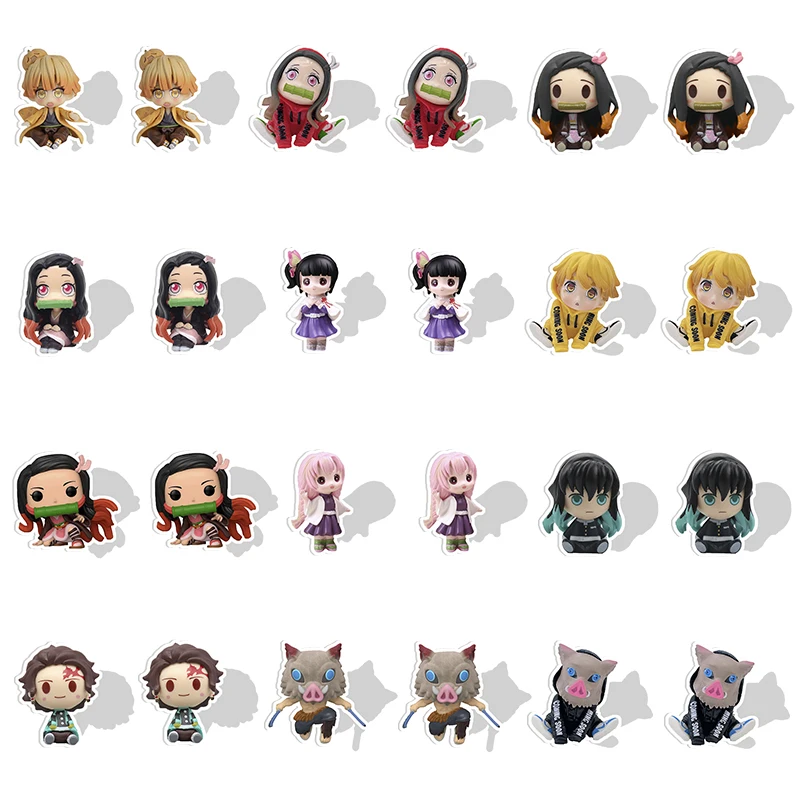 Bandai Acrylic Demon Slayer Kamado Tanjirou Nezuko Zenitsu Earrings Shape Resin Ear Jewelry Clip Earrings for Decoration QHY65
Bandai Acrylic Demon Slayer Kamado Tanjirou Nezuko Zenitsu Earrings Shape Resin Ear Jewelry Clip Earrings for Decoration QHY65