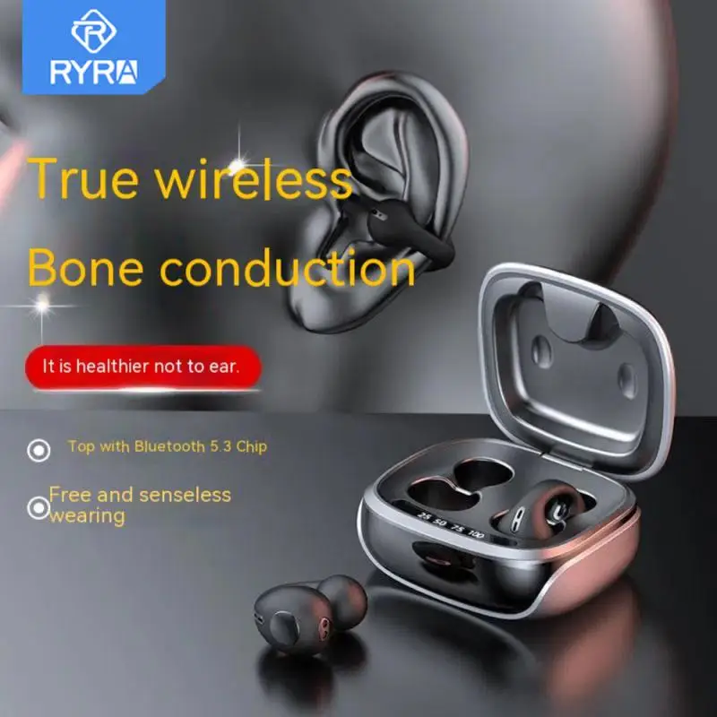 Беспроводная гарнитура RYRA с костной проводимостью, Bluetooth 5.3, водонепроницаемая, HD качество звука, удобные спортивные наушники TWS с ушным крюч...
Беспроводная гарнитура RYRA с костной проводимостью, Bluetooth 5.3, водонепроницаемая, HD качество звука, удобные спортивные наушники TWS с ушным крюч...