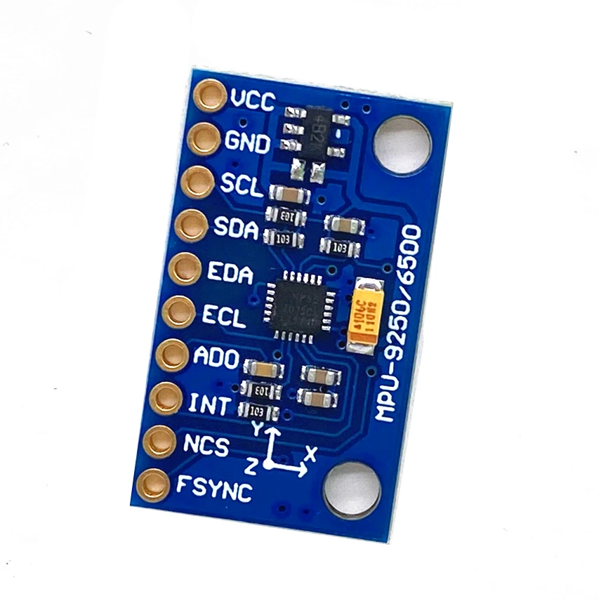 SPI IIC/I2C GY-9250 9-осевое отношение + гироскоп акселератор магнитометр сенсорная плата