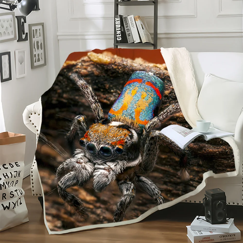 CLOOCL Animals Insect Spider Blanket 3D Printed Double Layer Blanket Home Decor Bedspread Hiking Picnic Blankets Drop Shipping
CLOOCL Animals Insect Spider Blanket 3D Printed Double Layer Blanket Home Decor Bedspread Hiking Picnic Blankets Drop Shipping