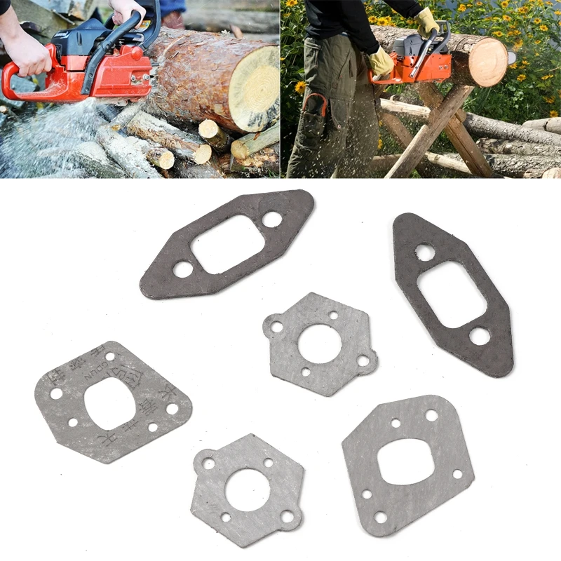 2 Set Practical Chainsaw Intake Manifold Carburetor Muffler Gasket for P350 351
2 Set Practical Chainsaw Intake Manifold Carburetor Muffler Gasket for P350 351
