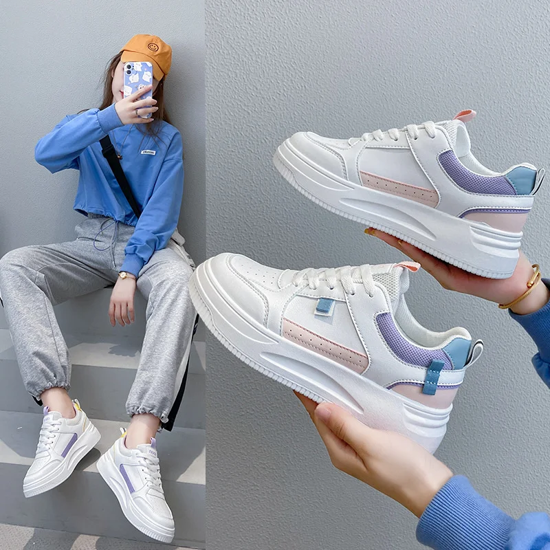 Новинка Осень 2021, Женская Белая обувь, студенческие Кроссовки для бега, дышащая повседневная обувь, спортивная обувь для путешествий
Новинка Осень 2021, Женская Белая обувь, студенческие Кроссовки для бега, дышащая повседневная обувь, спортивная обувь для путешествий