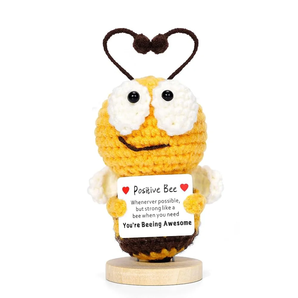 Вязаная кукла-пчела 
Вязаная кукла-пчела