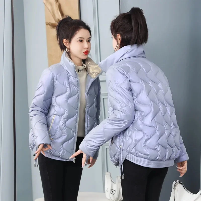 2022 New Winter Jacket Women Parkas Long Sleeves Glossy Down Cotton Jackets Thick Padded Parka Female Student Coat Warm Outwear
2022 New Winter Jacket Women Parkas Long Sleeves Glossy Down Cotton Jackets Thick Padded Parka Female Student Coat Warm Outwear