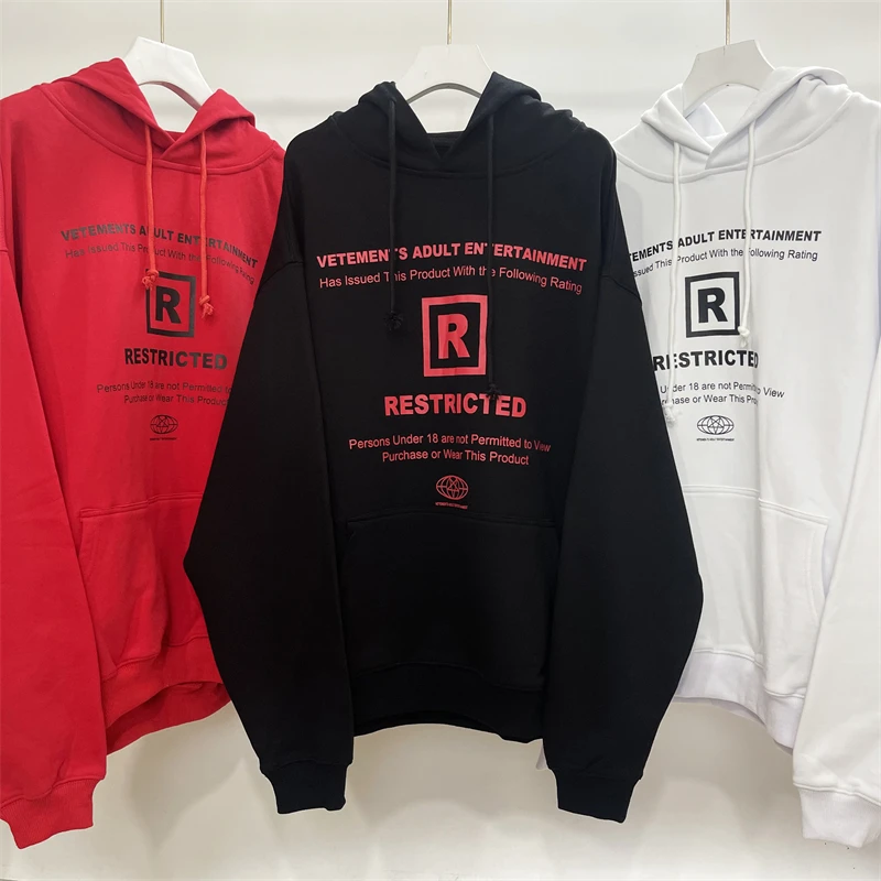 Vetements Patch Logo Men Hoodie Vintage 1:1 High Quality Women Sweatshirts Pullover Couple
Vetements Patch Logo Men Hoodie Vintage 1:1 High Quality Women Sweatshirts Pullover Couple