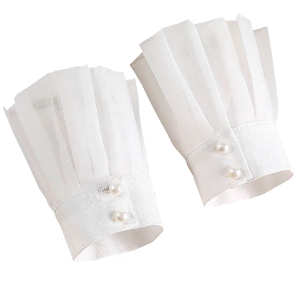 1 Pair Fake Sleeves Women Fake Hand Sleeves Wrist Cuffs for Wedding Party Prom Clothing
1 Pair Fake Sleeves Women Fake Hand Sleeves Wrist Cuffs for Wedding Party Prom Clothing