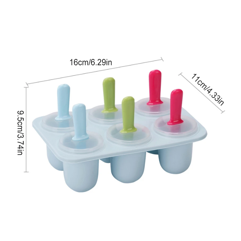 Форма для льда, 6 ячеек
Форма для льда, 6 ячеек