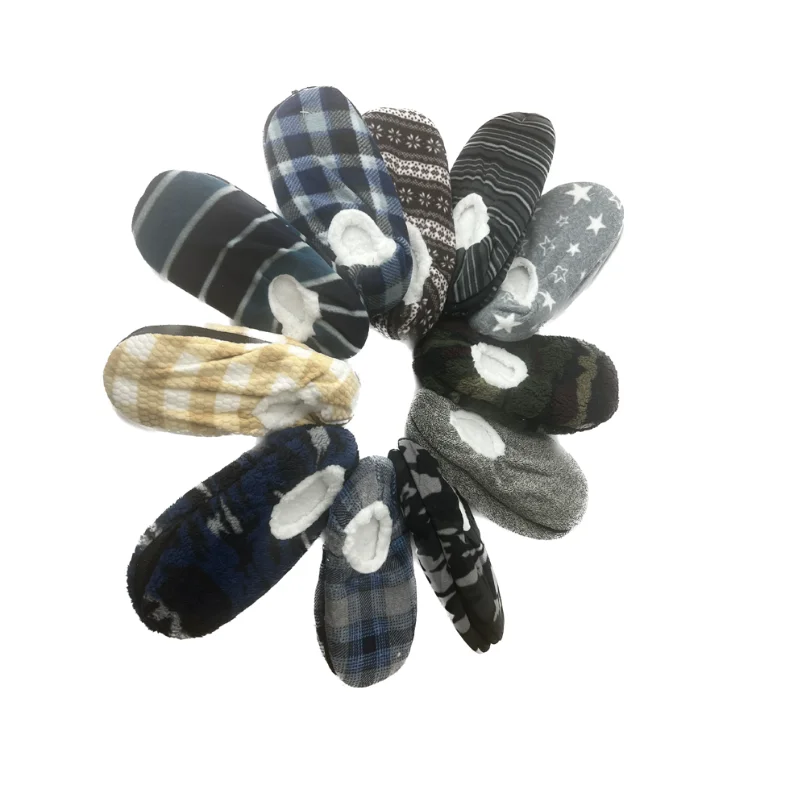 House Slippers Mens Flat Stripe Star Winter Plus Size Non Grip Plush Home Soft Comfy Fluffy Floor Male Lazy Casual Indoor Shoes 
House Slippers Mens Flat Stripe Star Winter Plus Size Non Grip Plush Home Soft Comfy Fluffy Floor Male Lazy Casual Indoor Shoes