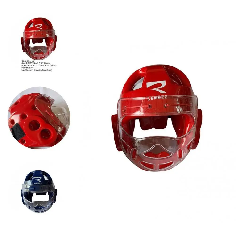 

Face Headgear Great Efficient Protection Taekwondo Helmet Widely Applied Sweat Resistant Head Guard Cover