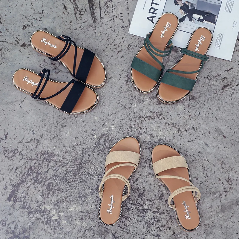 Beach Shoes Slippers Casual Loafers Slipers Women Slides Sabot Luxury Flat 2022 Soft PU Rome Basic Fabric Rubber Shoes Ladies' S
Beach Shoes Slippers Casual Loafers Slipers Women Slides Sabot Luxury Flat 2022 Soft PU Rome Basic Fabric Rubber Shoes Ladies' S