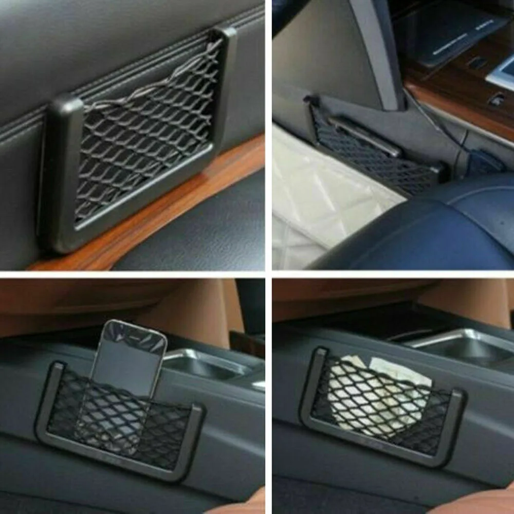 Storage Car Net Bag Storage Net Bag Convenient Organizer Net Back Black Car Pocket Seat Accessories Organizer Parts
Storage Car Net Bag Storage Net Bag Convenient Organizer Net Back Black Car Pocket Seat Accessories Organizer Parts