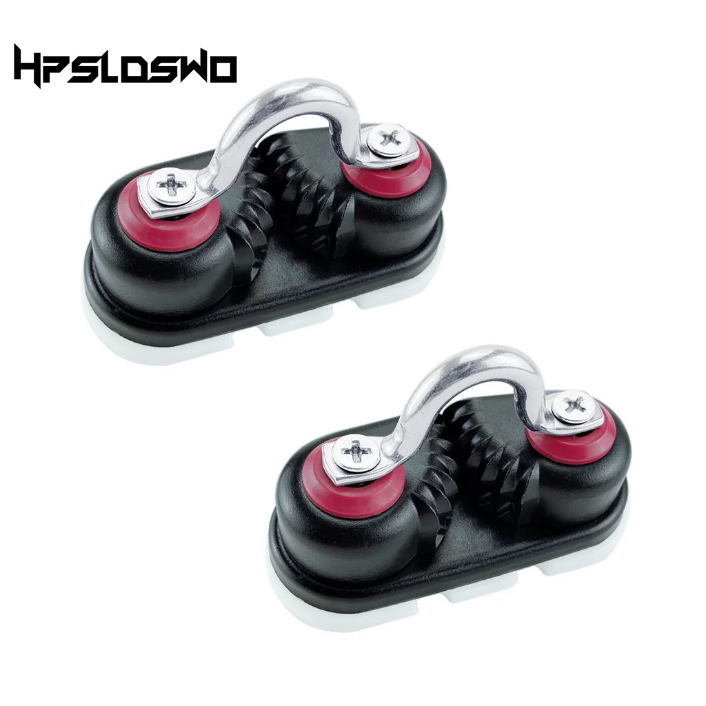 2X Boat Accessories Anodized Aluminium Cam Cleat with Leading Ring Boat Rope Cleat Fairlead Marine Sailboat Pilates Accessories
2X Boat Accessories Anodized Aluminium Cam Cleat with Leading Ring Boat Rope Cleat Fairlead Marine Sailboat Pilates Accessories