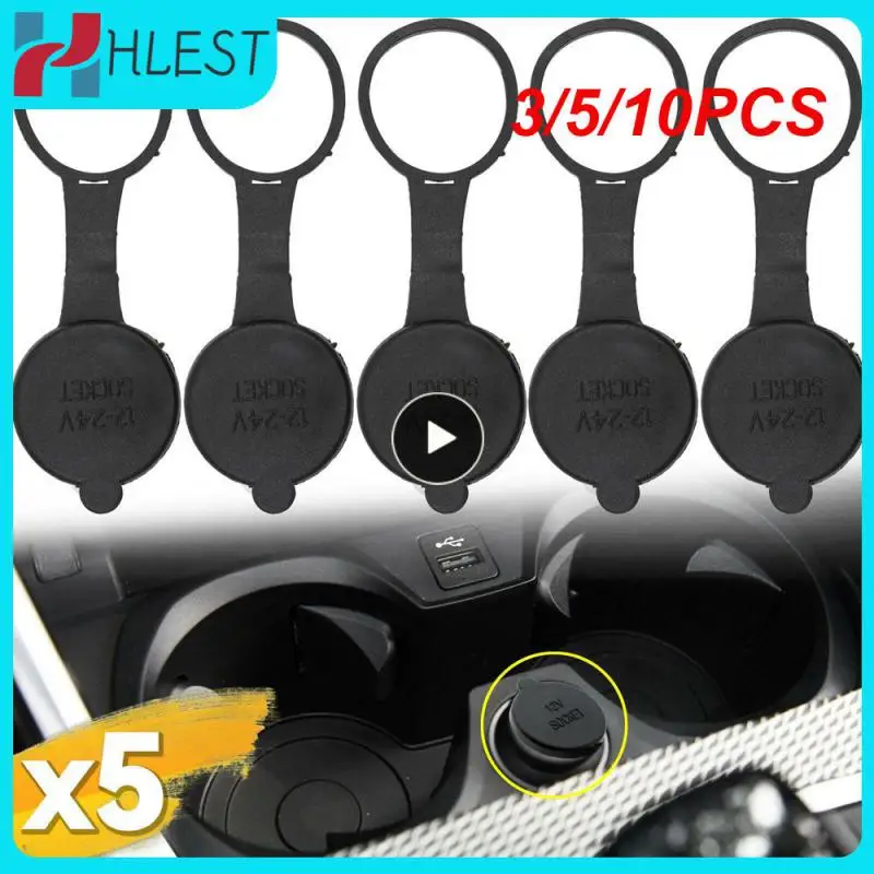 3/5/10PCS Dustproof Car Cigarette Lighter Lid Black Dustproof Cap Waterproof Car Cigarette Lighter Cover Multifunctional
3/5/10PCS Dustproof Car Cigarette Lighter Lid Black Dustproof Cap Waterproof Car Cigarette Lighter Cover Multifunctional