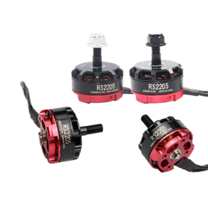 

RC RS2205 2205 2300KV CW CCW Brushless Motor for 2-6S 20A/30A/40A ESC FPV RC QAV250 X210 Racing Drone Multicopter