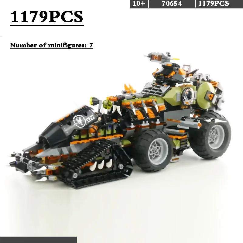 Movie series 31153 06089 big dragon trap diesel engine building blocks 7 mini characters compatible with 70654 Christmas gifts
Movie series 31153 06089 big dragon trap diesel engine building blocks 7 mini characters compatible with 70654 Christmas gifts