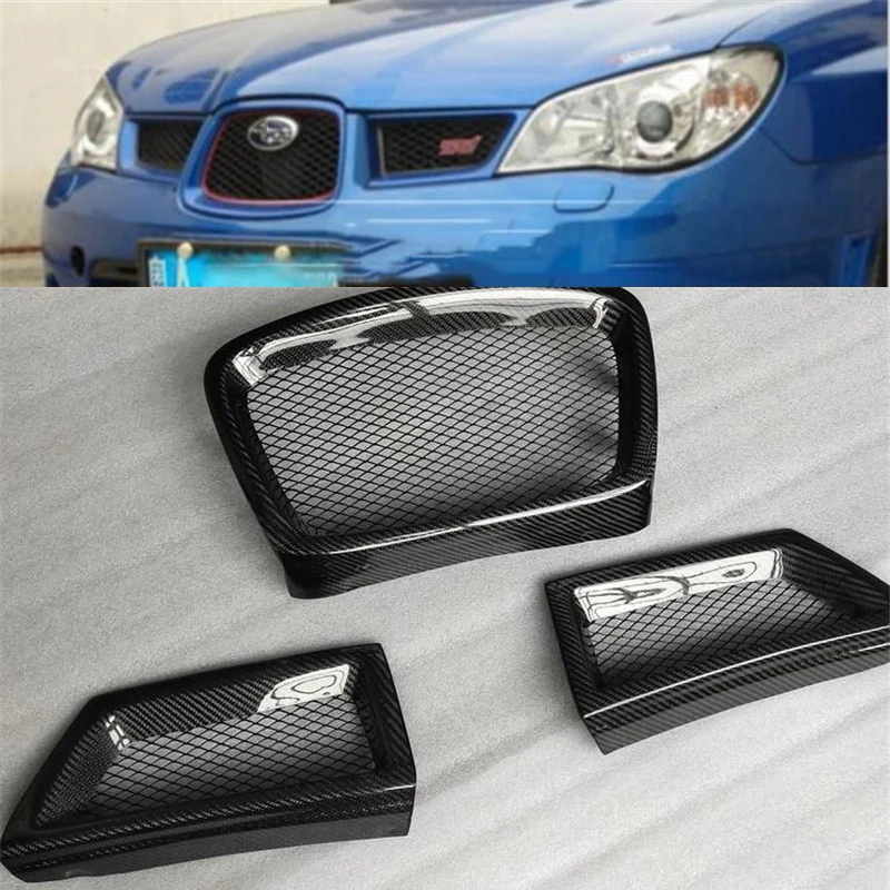Carbon Fiber Front Bumper Grille Mesh Cover Trim 3pcs For Subaru Impreza 2006-2007 GDC
Carbon Fiber Front Bumper Grille Mesh Cover Trim 3pcs For Subaru Impreza 2006-2007 GDC