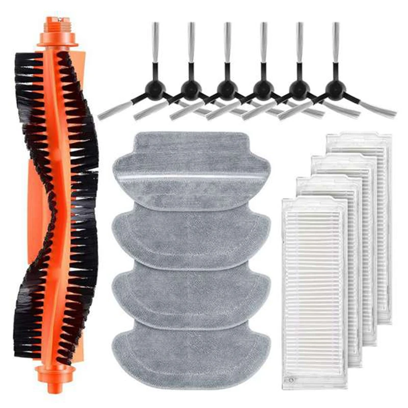 15PCS Competible For Xiaomi Mi Robot Vacuum Mop Pro P Cleaning Robot STYTJ02YM,Main Side Brush Hepa Filter Mop Cloth
15PCS Competible For Xiaomi Mi Robot Vacuum Mop Pro P Cleaning Robot STYTJ02YM,Main Side Brush Hepa Filter Mop Cloth