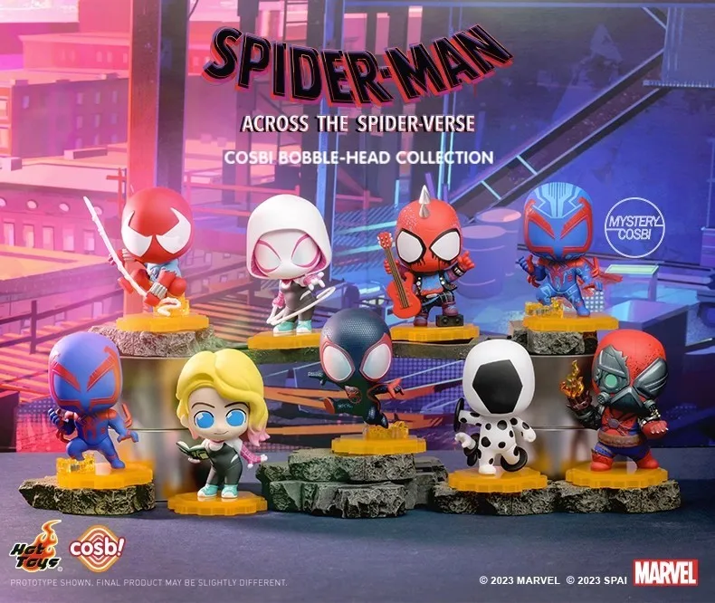 Hot Toys Spider-man: Across The Spider-verse Anime Blind Box Spiderman Cosbi Mystery Box Mini Collectible Toys Decorations Gifts
Hot Toys Spider-man: Across The Spider-verse Anime Blind Box Spiderman Cosbi Mystery Box Mini Collectible Toys Decorations Gifts