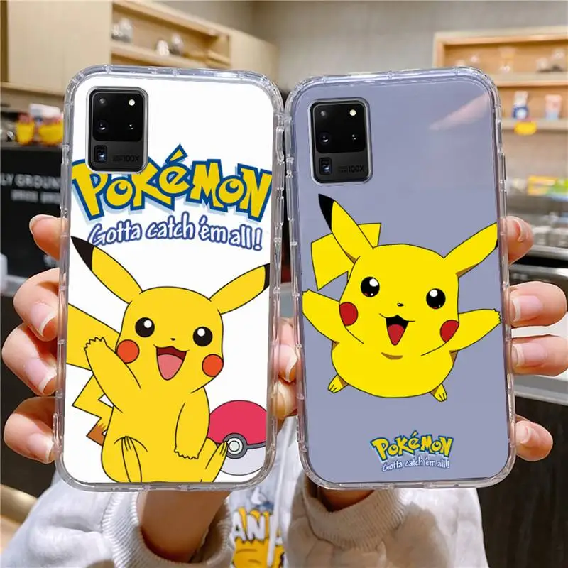 Cute Pokemon Pikachu Phone Case For Samsung Galaxy S10 S10e A70 Edge S22 S23 Plus Ultra Note10 Transparent Cove
Cute Pokemon Pikachu Phone Case For Samsung Galaxy S10 S10e A70 Edge S22 S23 Plus Ultra Note10 Transparent Cove