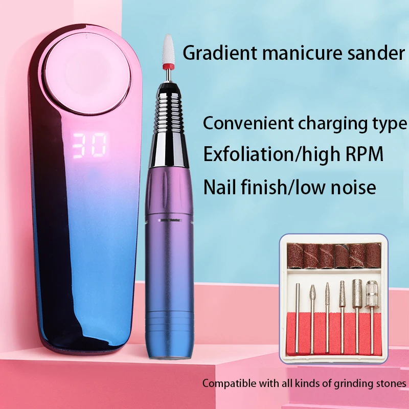 Electric Nail Drill Machine For Manicure Pedicure With Ceramic Nail Drill Bit Set 30000/35000RPM Nail Polish Pen Salon Tool
Electric Nail Drill Machine For Manicure Pedicure With Ceramic Nail Drill Bit Set 30000/35000RPM Nail Polish Pen Salon Tool