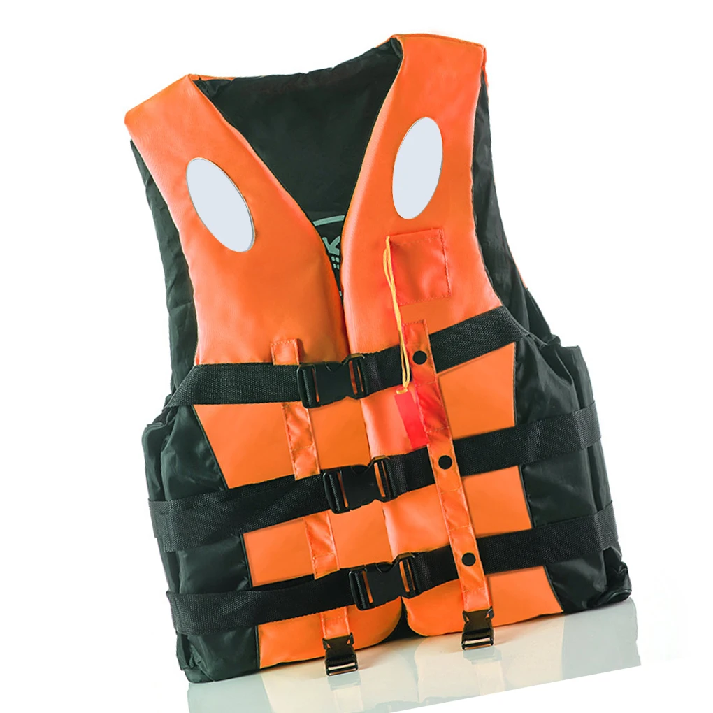 Life Jacket Kayaking Rafting Fishing Reflective Adjustable Body Protector with Whistle Water Sport Fitting Orange XL
Life Jacket Kayaking Rafting Fishing Reflective Adjustable Body Protector with Whistle Water Sport Fitting Orange XL
