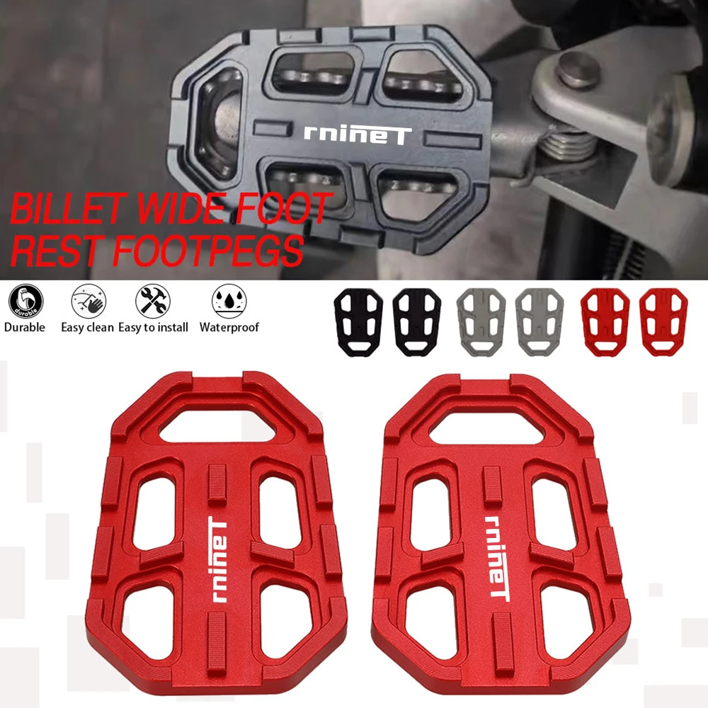 Мотоциклетные широкие колышки R NINE T RNINET R9T S1000XR, подножки для BMW R1200GS LC G310R G310GS F750GS F850GS
Мотоциклетные широкие колышки R NINE T RNINET R9T S1000XR, подножки для BMW R1200GS LC G310R G310GS F750GS F850GS