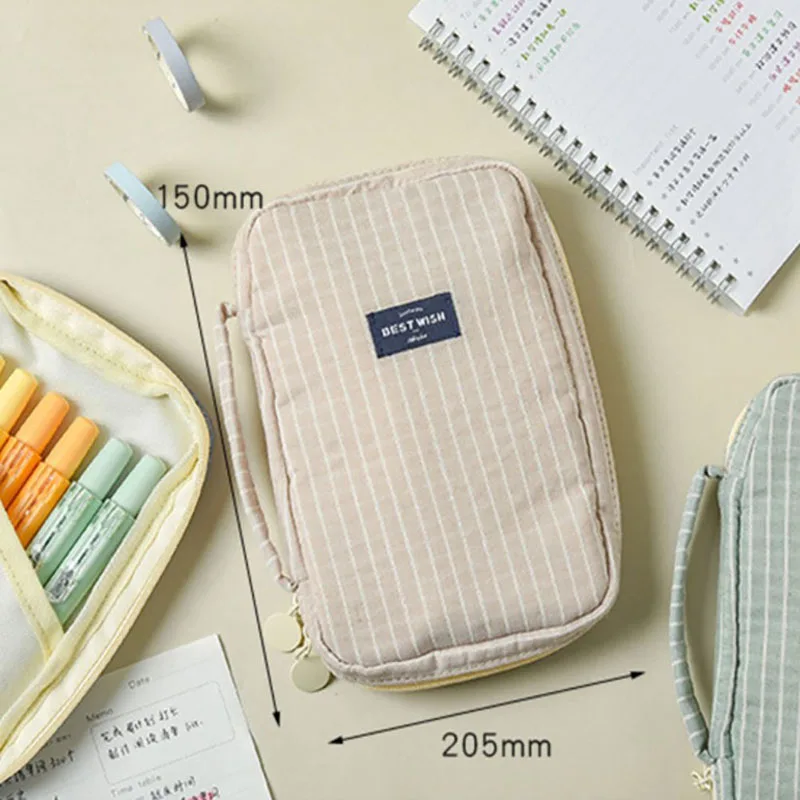 Large Capacity Pencil Case Trousse Scolaire Pencilcase Kawaii Stationery Canvas Pen Case Piornik Estuches Escolares Pencil Pouch
Large Capacity Pencil Case Trousse Scolaire Pencilcase Kawaii Stationery Canvas Pen Case Piornik Estuches Escolares Pencil Pouch