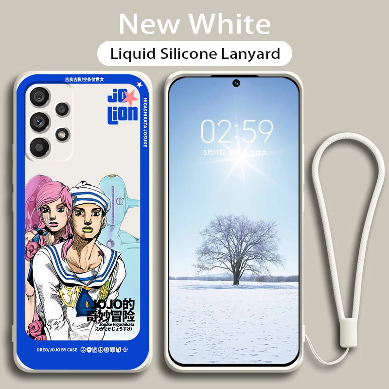 Phone Case For Samsung A73 A53 A33 A52 A32 A23 A22 A71 A51 A21S A03S A50 A30 5G Anime Jojo Cartoon Poster Liquid Rope Cover
Phone Case For Samsung A73 A53 A33 A52 A32 A23 A22 A71 A51 A21S A03S A50 A30 5G Anime Jojo Cartoon Poster Liquid Rope Cover