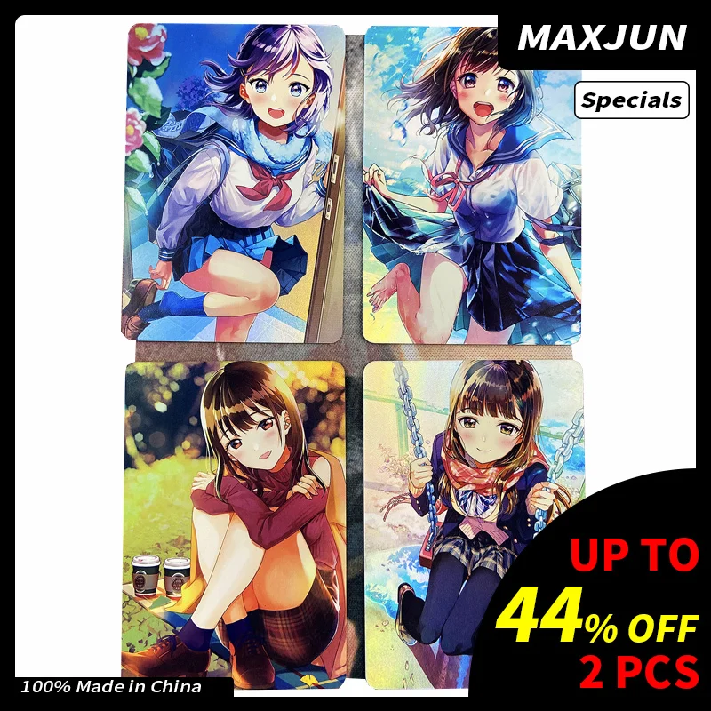 ACG Cards 4Pcs Anime Sexy Four Seasons 6 Girls Flash Card Spring Summer Autumn Winter Game Card Gift Toys Big Breasts Collection
ACG Cards 4Pcs Anime Sexy Four Seasons 6 Girls Flash Card Spring Summer Autumn Winter Game Card Gift Toys Big Breasts Collection