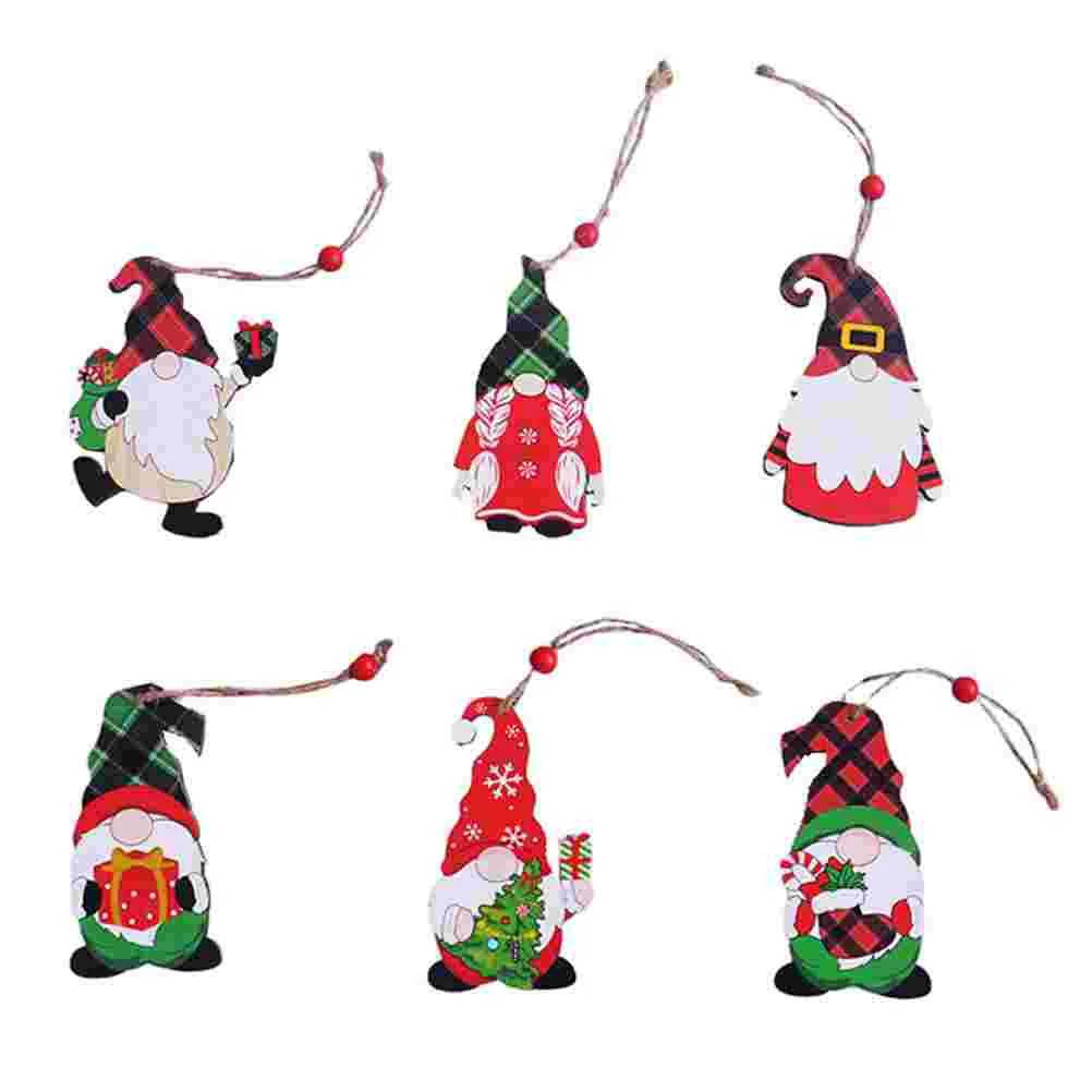 6pcs Lovely Gnome Shaped Hanging Decors Festival Pendants Xmas Scene Decors
6pcs Lovely Gnome Shaped Hanging Decors Festival Pendants Xmas Scene Decors