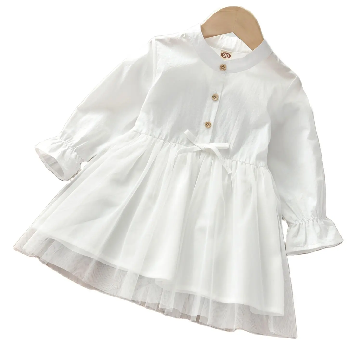2022 Autumn Girl Kid's Dress Long Sleeve White Casual Dress Children Dress Baby Girl Clothes For 2-6 Years
2022 Autumn Girl Kid's Dress Long Sleeve White Casual Dress Children Dress Baby Girl Clothes For 2-6 Years