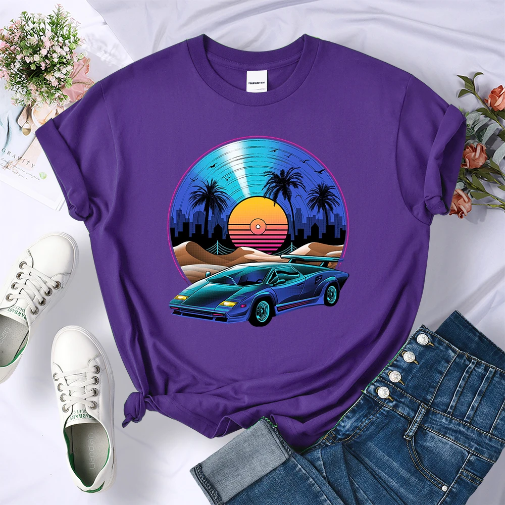 Retro Vinyl Soundtrack Cool Sports Car Y2K Female T Shirt Street Hip Hop Crop Top Sport Breathable Clothes Summer Street T-Shirt 
Retro Vinyl Soundtrack Cool Sports Car Y2K Female T Shirt Street Hip Hop Crop Top Sport Breathable Clothes Summer Street T-Shirt