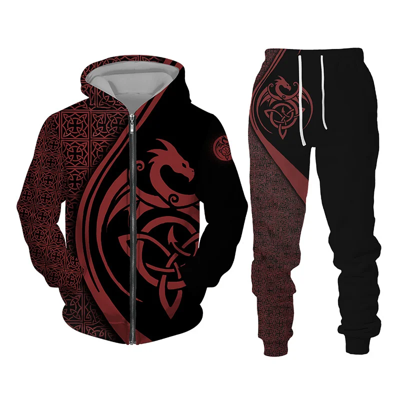Men Winter Suit Gothic 3D Skull Print Hoodies Suits Casual Sportswear Cool Winter Pant Set Men's Clothing Trakcsuit
Men Winter Suit Gothic 3D Skull Print Hoodies Suits Casual Sportswear Cool Winter Pant Set Men's Clothing Trakcsuit