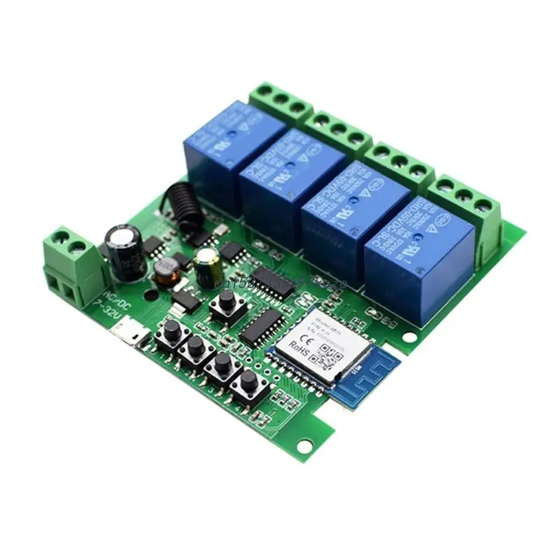 Wi-Fi светильник модули переключателей 4CH Smart-Life, беспроводные переключатели с управлением через приложение
Wi-Fi светильник модули переключателей 4CH Smart-Life, беспроводные переключатели с управлением через приложение