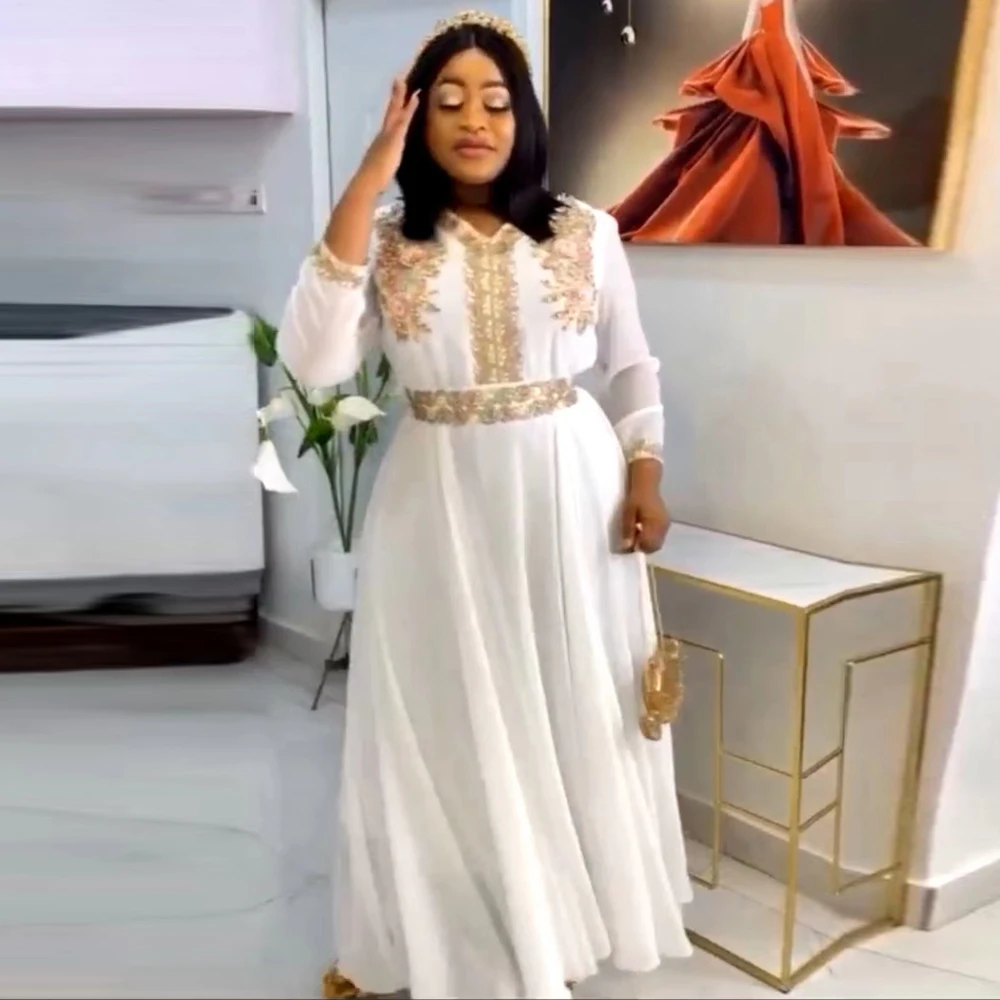 MD Robe De Soiree Grande Taille Femme Dresses For Women 2022 Elegant Wedding Party African Long Sleeve Chiffon Dress Kaftans
MD Robe De Soiree Grande Taille Femme Dresses For Women 2022 Elegant Wedding Party African Long Sleeve Chiffon Dress Kaftans