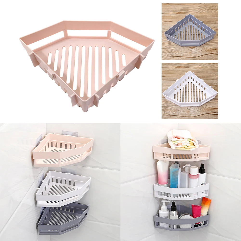 Bathroom Shelf Kitchen Organizer Shelves Corner Frame Plastic Storage Rack Shampoo Holder For Bathroom Accessories
Bathroom Shelf Kitchen Organizer Shelves Corner Frame Plastic Storage Rack Shampoo Holder For Bathroom Accessories