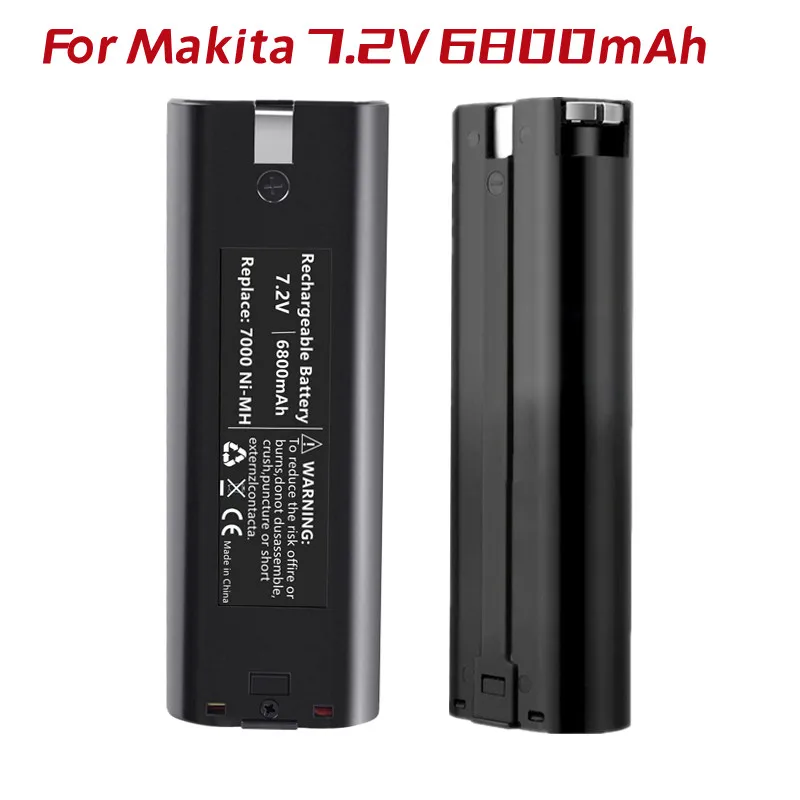 2Pack 7.2V 6.8Ah Ni-MH Battery Compatible with 7000 7002 7033 191679-9 632002-4 632003-2 6010D 6172D Cordless Tool
2Pack 7.2V 6.8Ah Ni-MH Battery Compatible with 7000 7002 7033 191679-9 632002-4 632003-2 6010D 6172D Cordless Tool