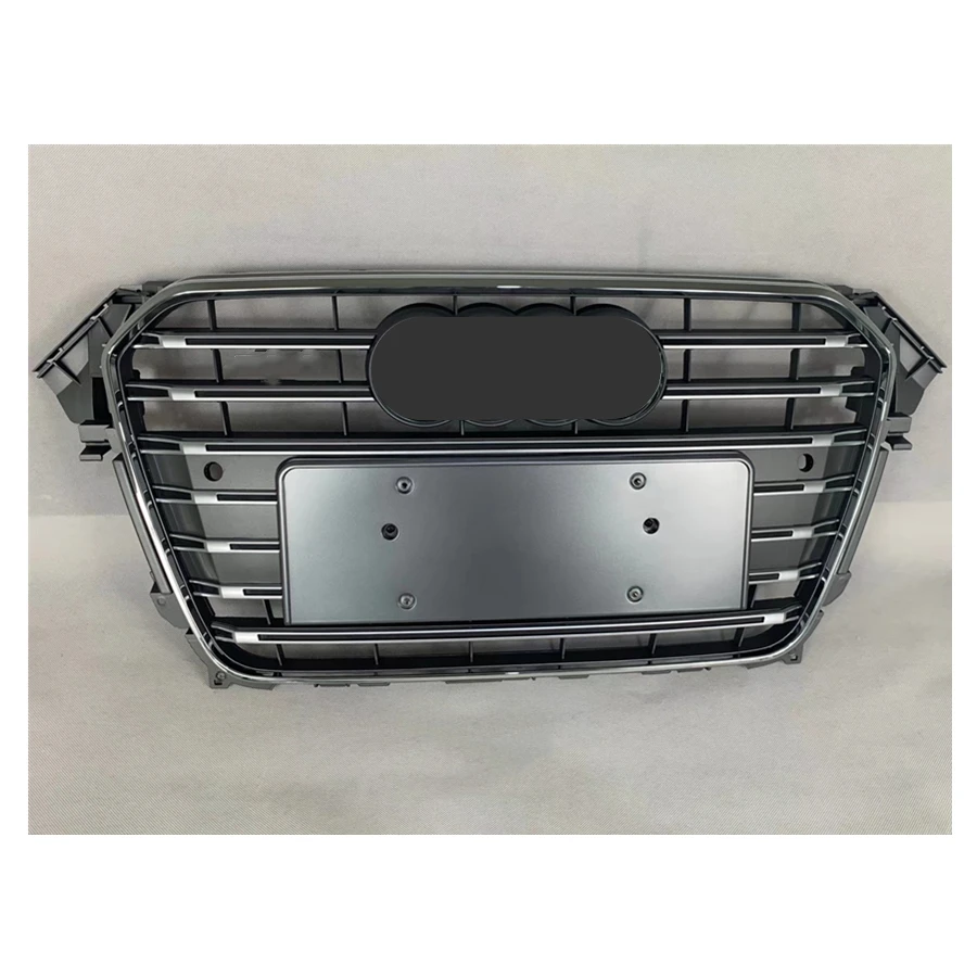 For S4 Style Front Sport Hex Mesh Honeycomb Hood Grill Chrome Grey for Audi A4/S4 B8.5 2013-2016 
For S4 Style Front Sport Hex Mesh Honeycomb Hood Grill Chrome Grey for Audi A4/S4 B8.5 2013-2016