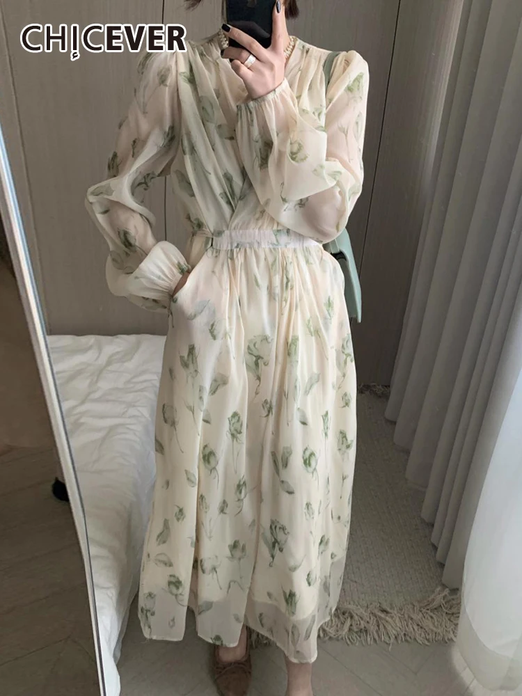 CHICEVER Print Patchwork Pockets Dresses For Women V Neck Long Sleeve High Waist Tunic Colorblock Midi Dress Female Spring New
CHICEVER Print Patchwork Pockets Dresses For Women V Neck Long Sleeve High Waist Tunic Colorblock Midi Dress Female Spring New
