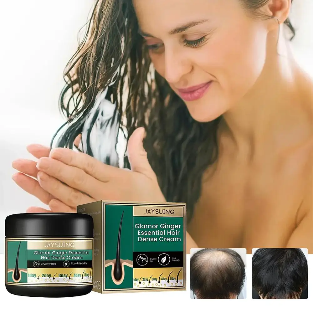 

30g Ginger Essential Hair Cream To Promote Growth Hair Scalp Smoothing Follicle Hair Massage Relieving Cream Loss Stimulate O5G5