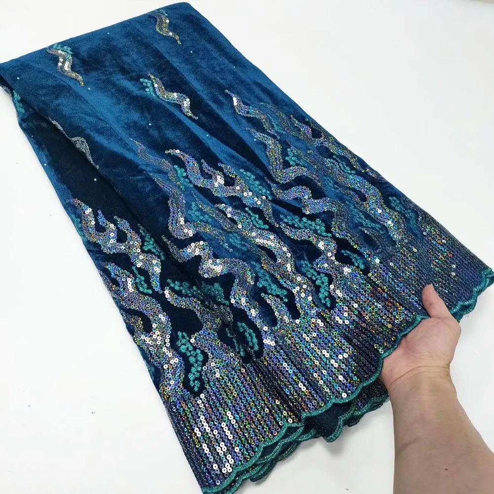 Velvet Lace Nigerian African Sequins Lace Fabrics 2022 High Quality Lace Material French Tulle Lace Fabric For Dress Sewing
Velvet Lace Nigerian African Sequins Lace Fabrics 2022 High Quality Lace Material French Tulle Lace Fabric For Dress Sewing