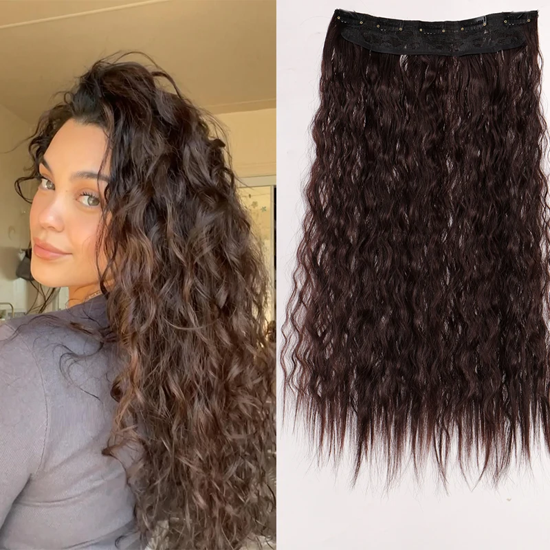 MANWEI синтетический парик с 5 зажимами длинные вьющиеся женские удлинители волос с зажимом черные коричневые высокотемпературные синтетичес...
MANWEI синтетический парик с 5 зажимами длинные вьющиеся женские удлинители волос с зажимом черные коричневые высокотемпературные синтетичес...