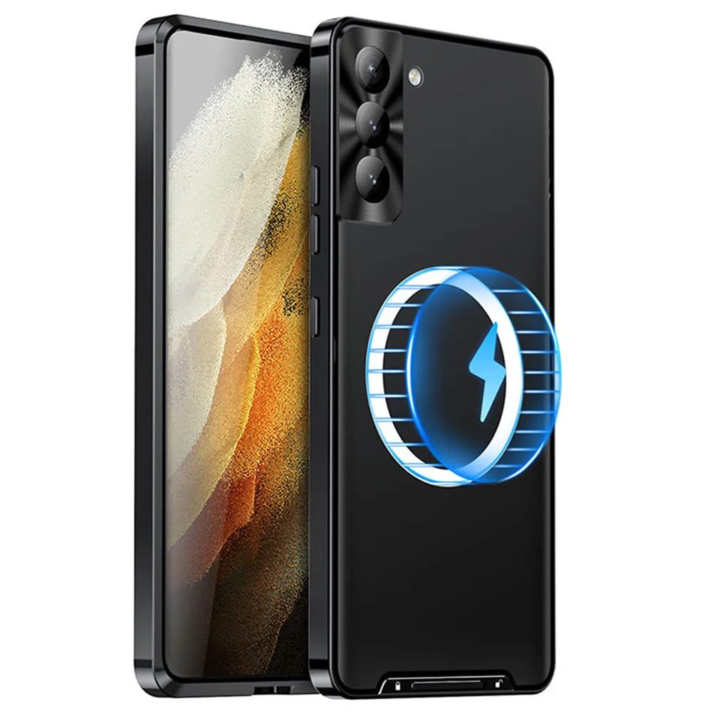 Ultra-thin Magnetic Metal Cell Phone Protective Case Anti-drop Frosted Back Shell for Samsung S23FE Magnetic
Ultra-thin Magnetic Metal Cell Phone Protective Case Anti-drop Frosted Back Shell for Samsung S23FE Magnetic