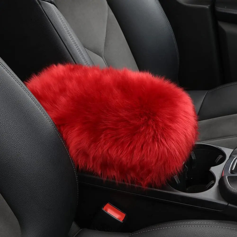 Universal Soft Car Armrest Cover faux fur Fluffy Auto Center Console Seat Box Protector Covers Cars Accessories Red 11.8x6inch
Universal Soft Car Armrest Cover faux fur Fluffy Auto Center Console Seat Box Protector Covers Cars Accessories Red 11.8x6inch